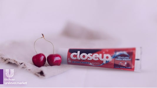 Close Up Ever Fresh Red Hot Toothpaste unilever marketخمیر دندان کلوز آپ قرمز 