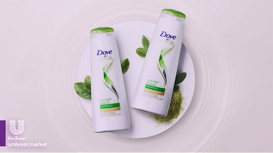 Dove Hair Fall Rescue shampoo unilever market شامپو داو ضد ریزش