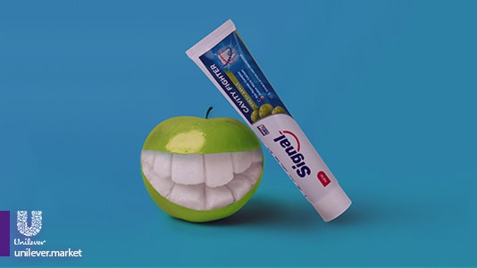 Signal Cavity Fighter Apple Flavor Toothpaste Unilever Market