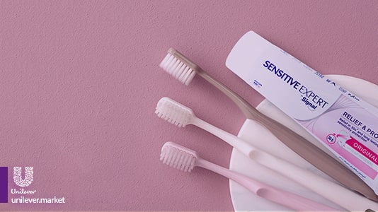 Signal Original Sensitive Expert Toothpaste unilever market خمیر دندان سیگنال برای دندان های حساس