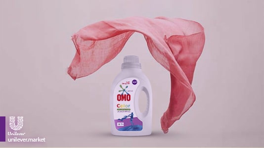  OMO Concentrate Colored Clothes Machine Liquid Unilever Market مایع امو رنگی