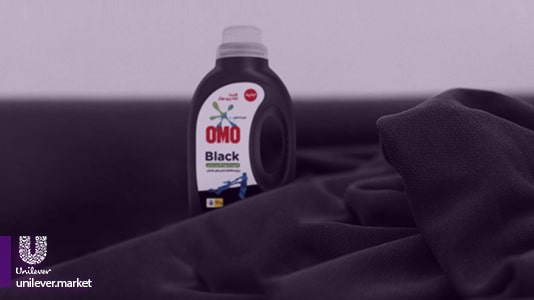 OMO Concentrate Black Machine Liquid Unilever Market