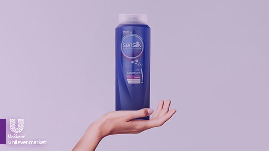 Sunsilk anti dandruff shampoo unilever market