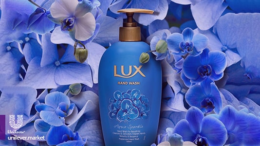 lux aqua sparkle hand wash liquid unilever market مايع دستشويی لوكس آبی