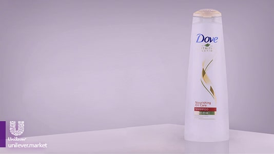 Dove nourishing oil care shampoo unilever market