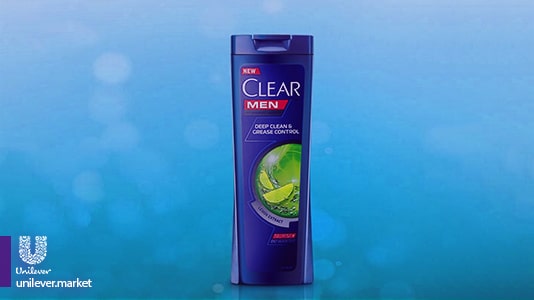 clear shampoo grease control