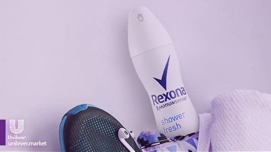 rexona shower fresh deodorant spray