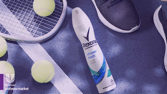 rexona shower fresh deodorant spray