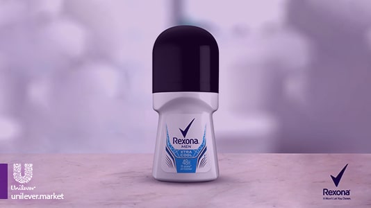 مام رولی رکسونا آبی Rexona Xtra Cool roll on deodorant unilever market