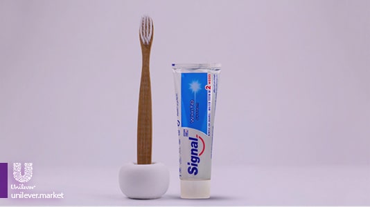  خمیر دندان سفید کننده سیگنال وایت سیستم Signal White System Original Toothpaste Unilever Market