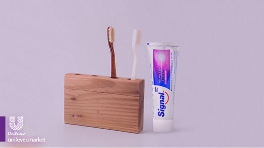  خمیردندان سفیدکننده Revitalize Signal White System Enamel Revitalize Toothpaste Unilever Market