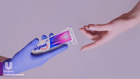 سیگنال Signal White System Enamel Revitalize Toothpaste Unilever Market