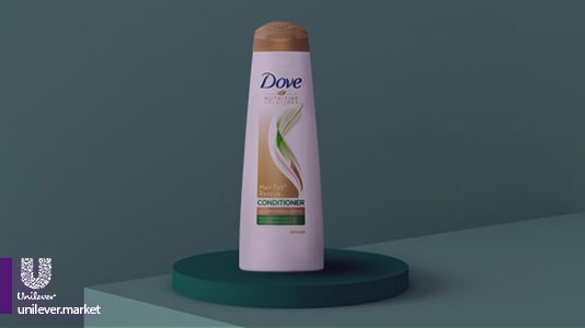 dove Hair Fall Rescue Hair Conditioner unilever marke