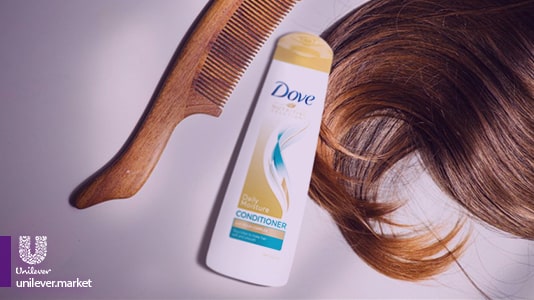 Dove hair condotioner