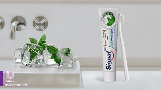 signal integral 8 baking soda toothpaste unilever 2 market